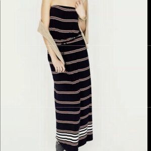J Crew maxi dress strapless
